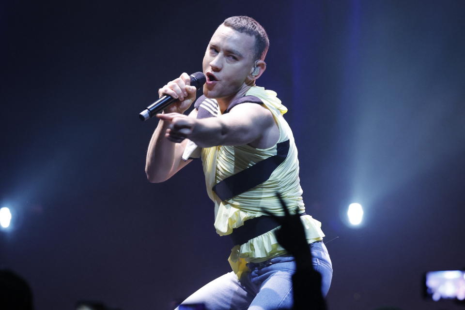 Olly Alexander performs during the Nordic Eurovision Party concert