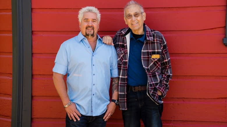 Guy Fieri and his dad