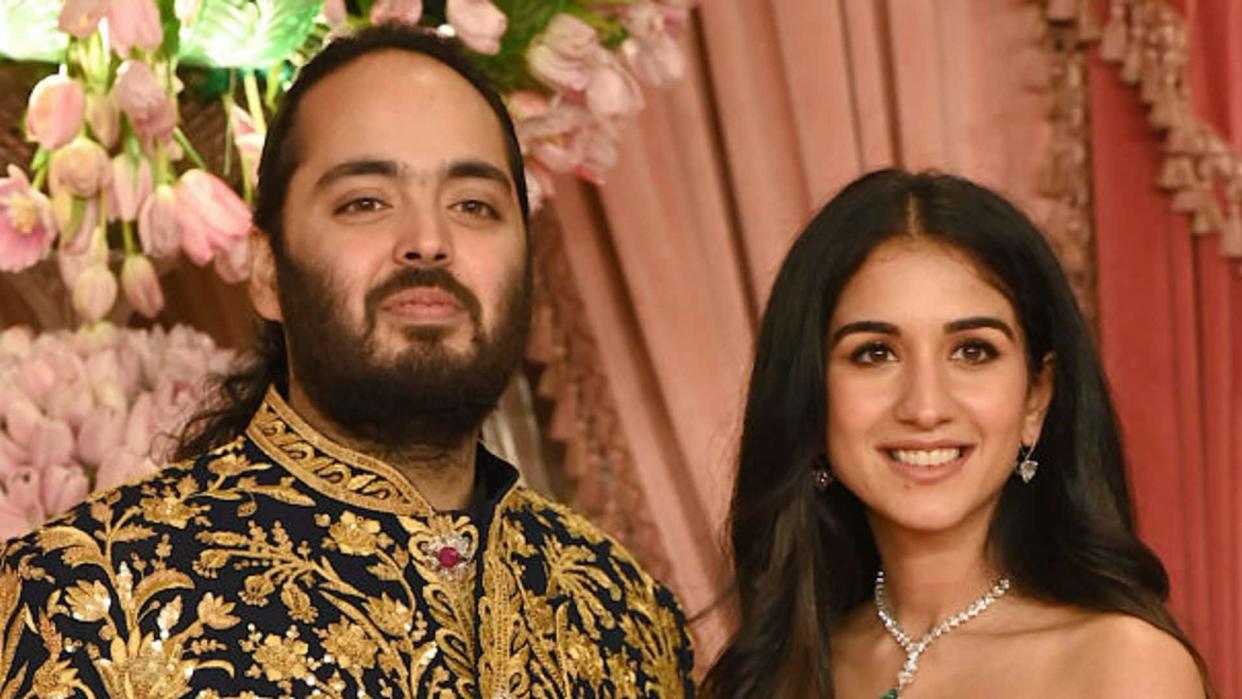 Anant Ambani y Radhika Merchant 