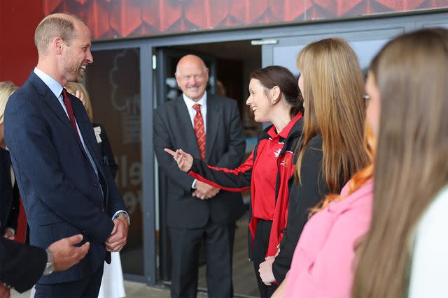 <p>Chris Jackson - WPA Pool/Getty</p> Prince William, Prince of Wales arrives for a visit to Parc y Scarlets, the home of the Scarlets Rugby Union team on Sept. 10, 2024 in Llanelli, Wales