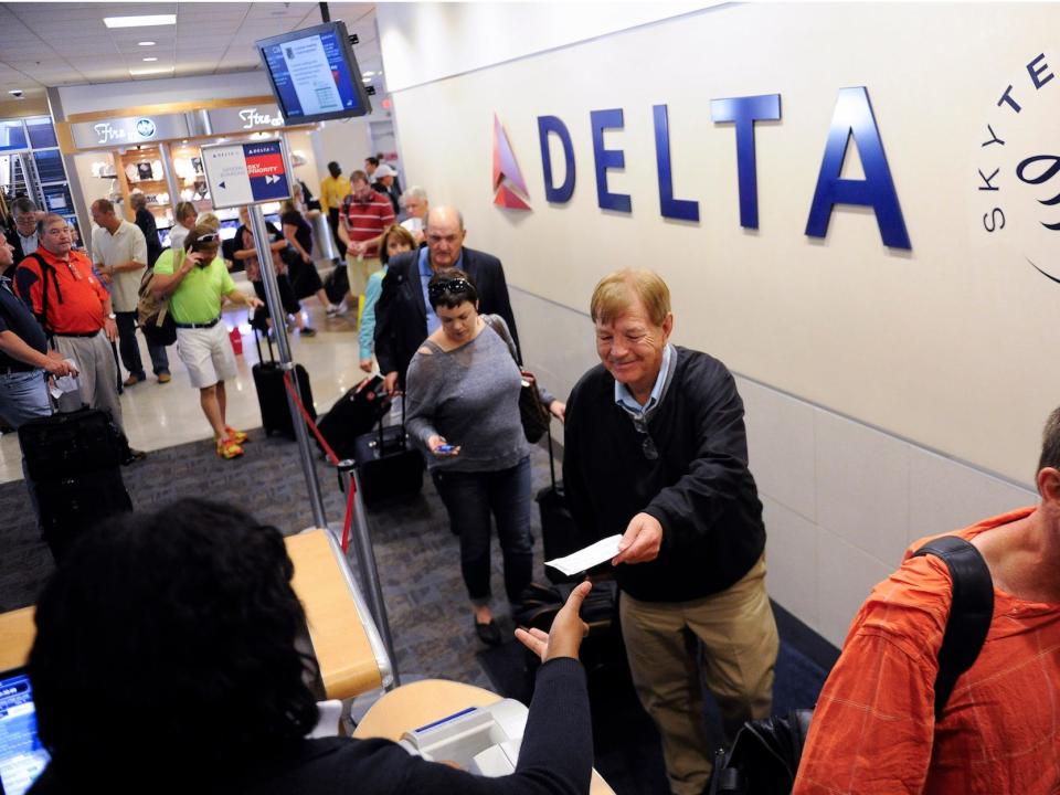 delta boarding