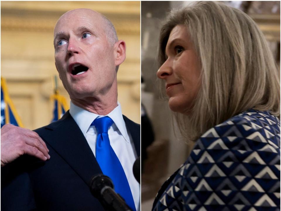 John Kennedy, Rick Scott, and Joni Ernst