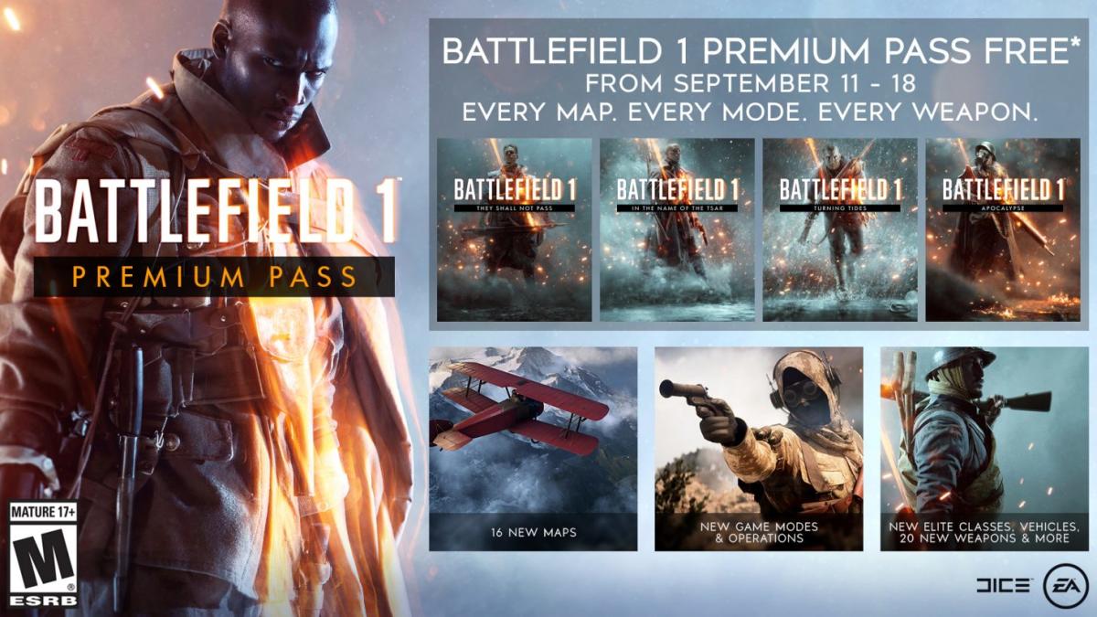 Battlefield 1 is free on PC through Prime Gaming