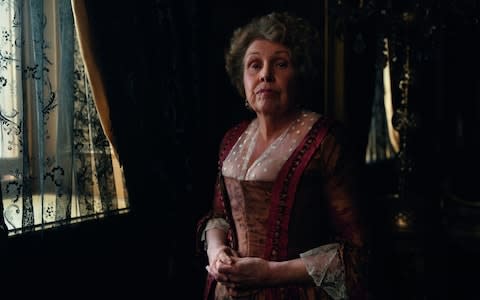 Anne Reid as Lady Denham in Sanditon - Credit: Simon Ridgway/ITV