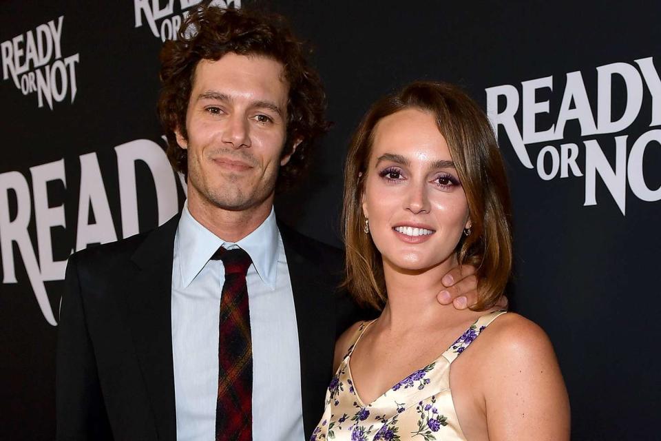 Matt Winkelmeyer/Getty  Adam Brody (left) and Leighton Meester.