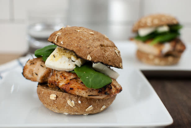 <strong>Get the <a href="http://food52.com/recipes/21892-grilled-chicken-burger-with-brie" target="_blank">Grilled Chicken Burger with Brie recipe</a> by geminitb via Food52</strong>