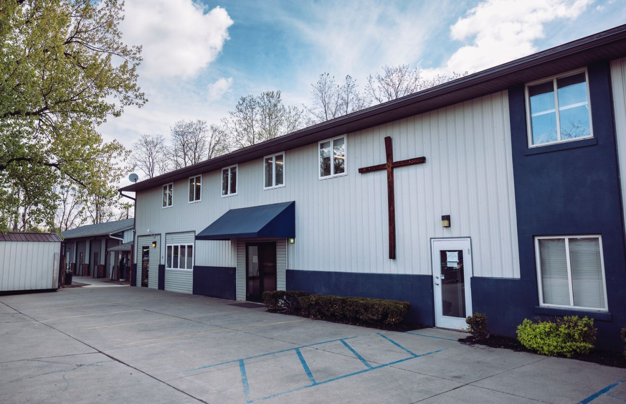 The Wheeler Mission’s men’s shelter on Bloomington's west side