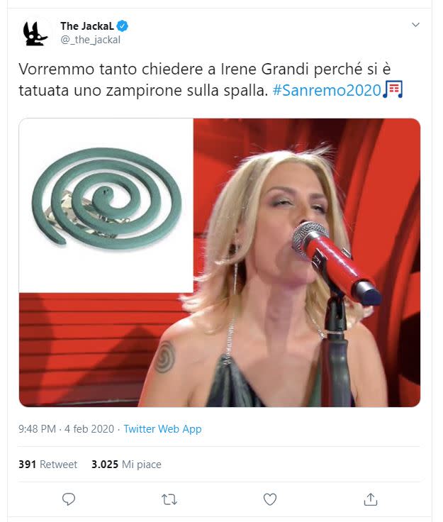 Dall'acclamazione del maestro Vessicchio senza il quale Sanremo non sarebbe lo stesso, a Rita Pavone in versione Chucky, bambola assassina, fino a un Achille Lauro da shock s-vestito con un body strass nude. La prima serata del Festival ha risvegliato l'immaginazione degli utenti social...