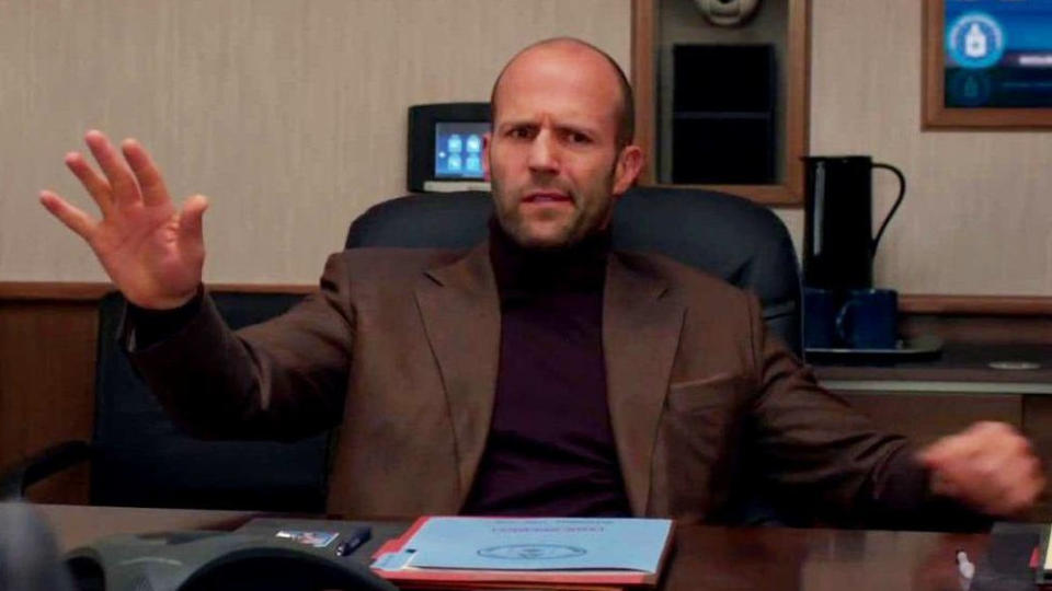 Jason Statham stole the show with his comedy performance in 'Spy'. (20th Century Studios)