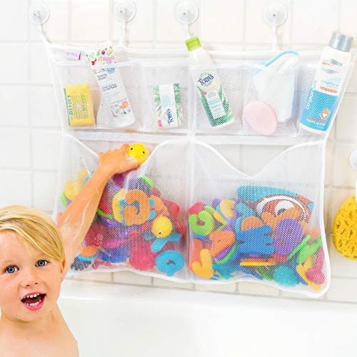 The Really Big Tub Cubby Bath Toy Organizer & Caddy