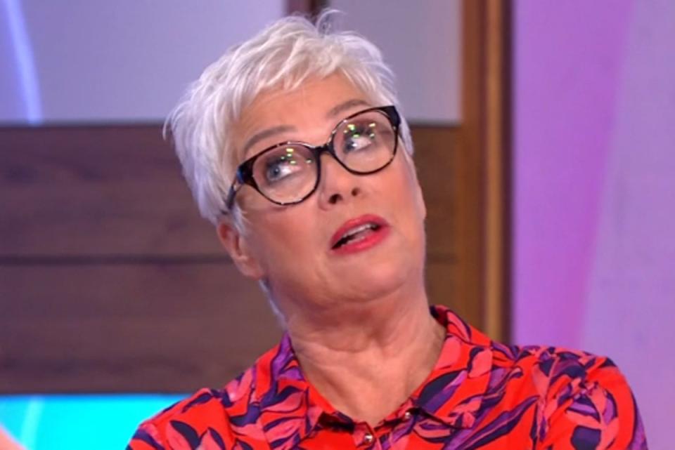 Denise Welch on Loose Women (ITV / screengrab)
