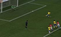 Brazil's Neymar participates in a penalty shootout during the 2014 World Cup opening match against Croatia at the Corinthians arena in Sao Paulo June 12, 2014. REUTERS/Paulo Whitaker