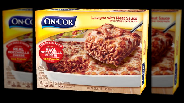 On-Cor Lasagna with Meat Sauce