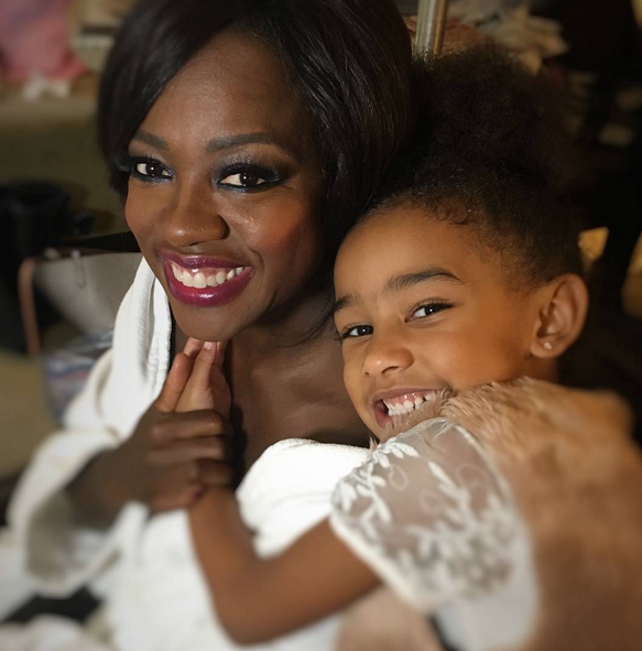 <p>The Academy Award-winner celebrated the seventh birthday of daughter Genesis with a sweet message: “You were born from mommy’s heart. I love you so much for accepting me as your mommy. Happy birthday Miss Genesis! Love, love my baby!!!” (Photo:<a rel="nofollow noopener" href="https://www.instagram.com/p/BWVvAxcgNYv/?taken-by=violadavis" target="_blank" data-ylk="slk:Viola Davis via Instagram;elm:context_link;itc:0;sec:content-canvas" class="link ">Viola Davis via Instagram</a>) </p>