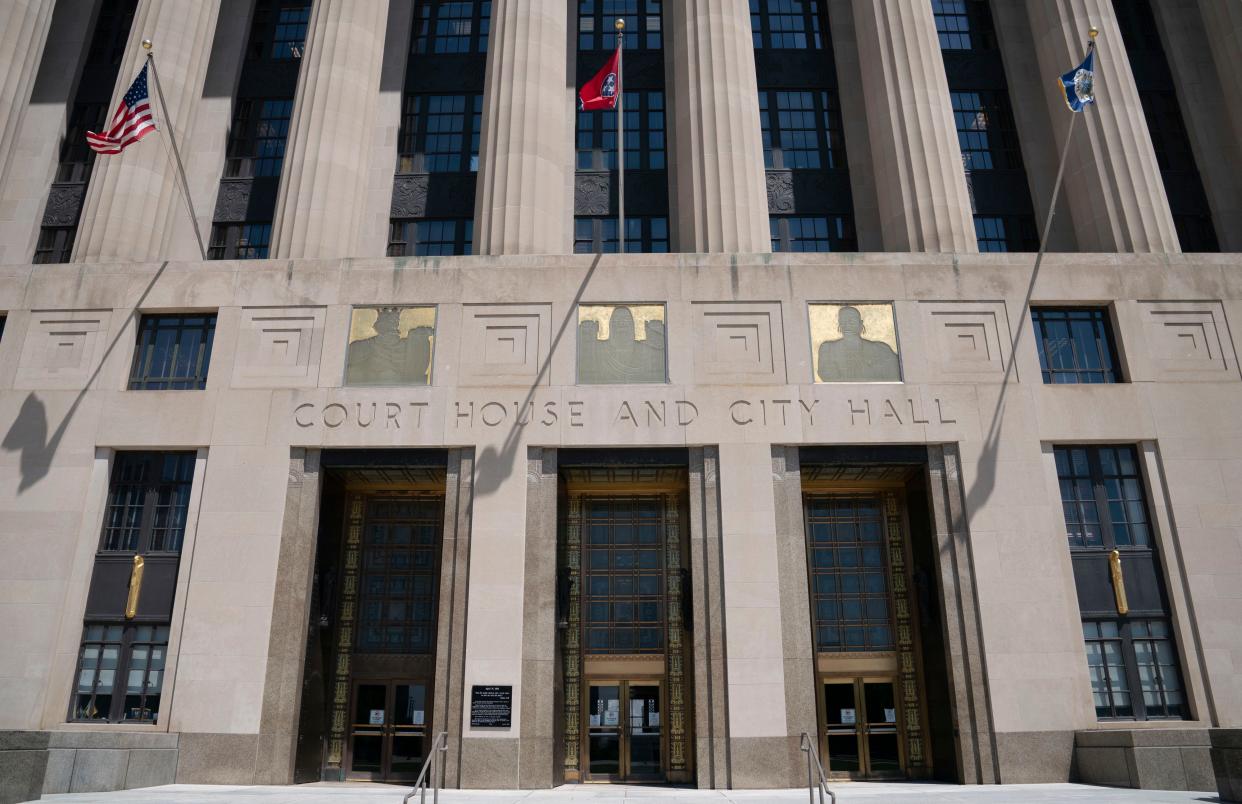 The Municipal Courthouse and City Hall  Wednesday, June 22, 2022, in Nashville, Tenn. 