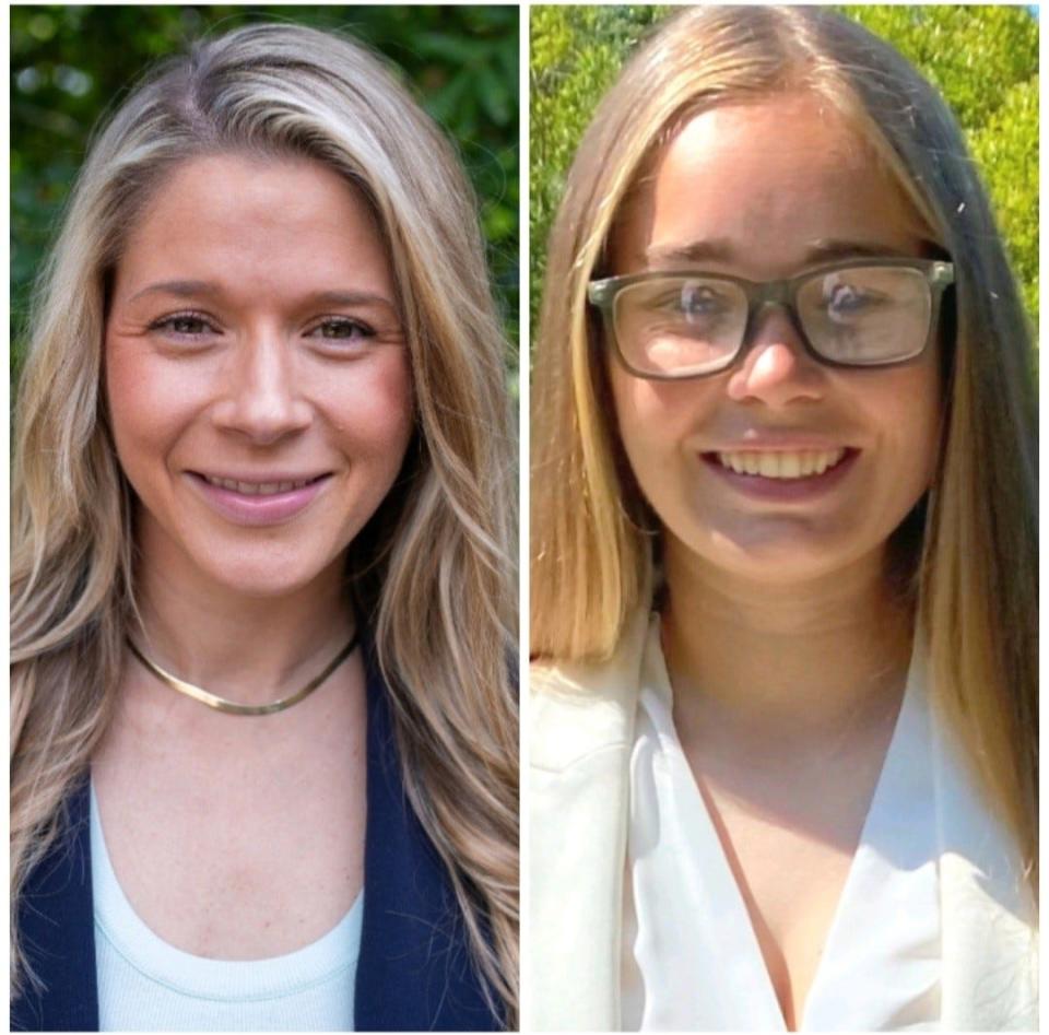 Educator and preschool operator Sarah James, left, and horse farm manager/trainer Taylor Smith are running for Marion County School Board in District 5.