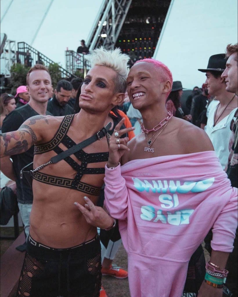 Frankie Grande, Jaden Smith