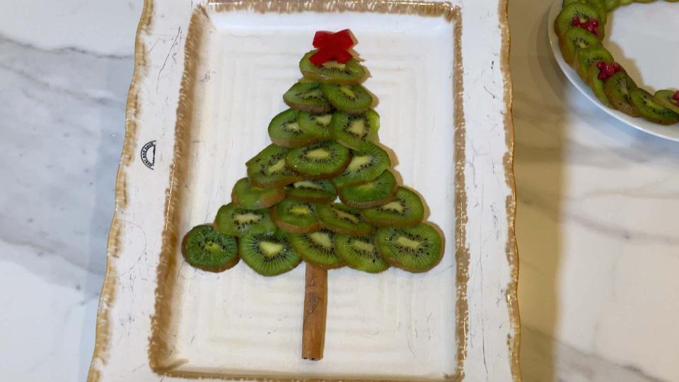 This fun and tasty DIY Christmas tree ornament is a conversation starter. (Photo: Yahoo Life)