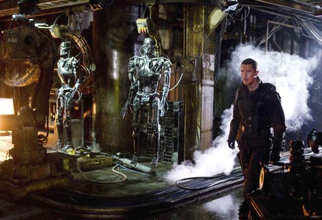 Christian Bale in Terminator Salvation, arguably better remembered for its lead's anger than the film itself (Warner Brothers)