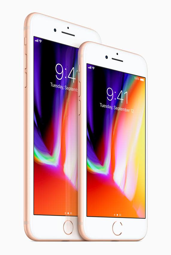 The iPhone 8 is currently on sale with Tesco Mobile (Apple)