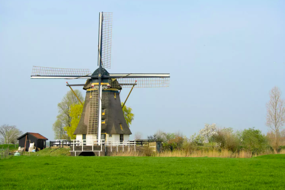 <p>Our final pick is a romantic windmill, just a few miles from Amsterdam, which dates back to 1874. You can stay at this three bedroom home for $370 a night. (Airbnb) </p>