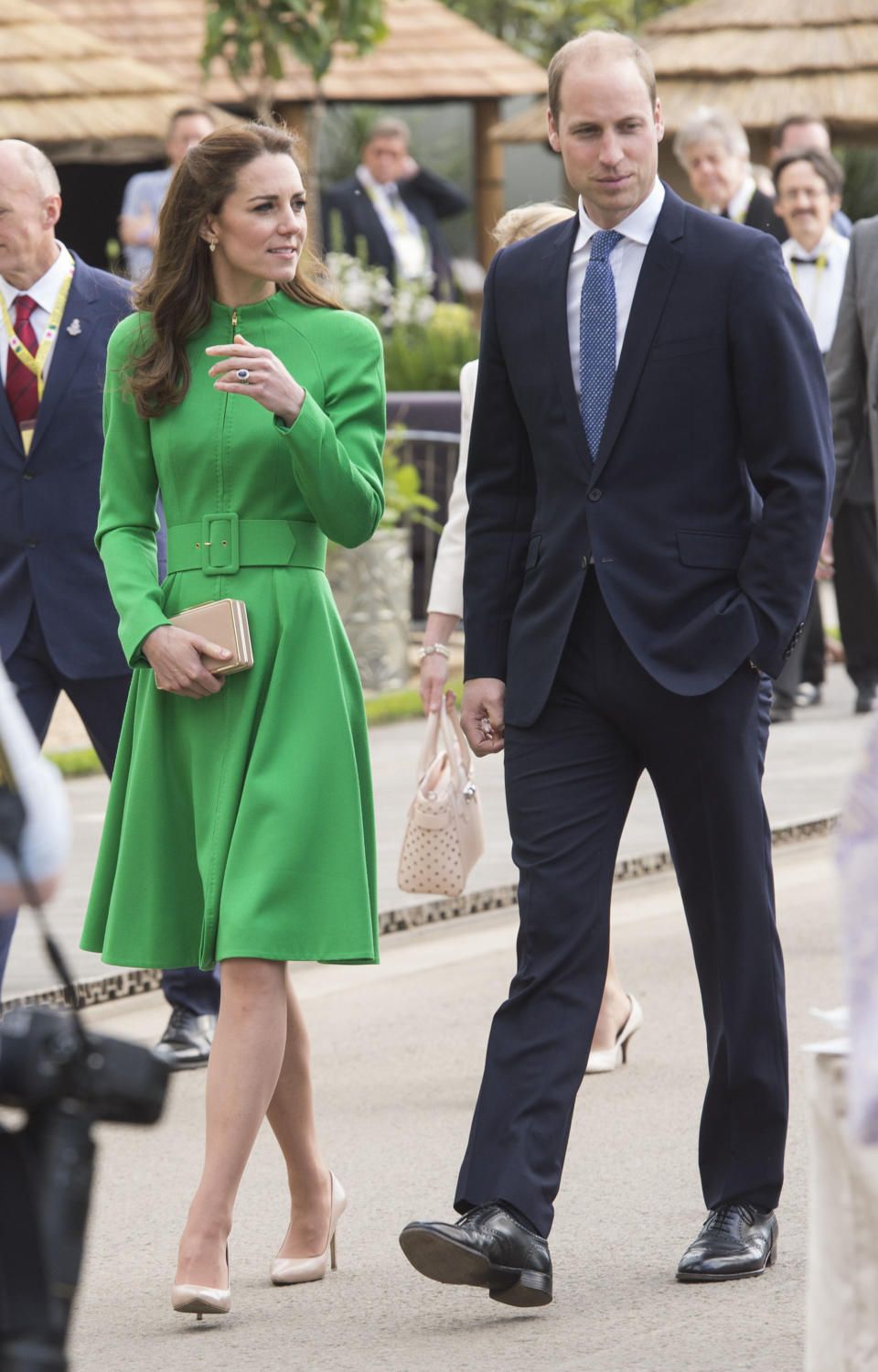 Duke and Duchess of Cambridge at Chelsea Flower Show 2016