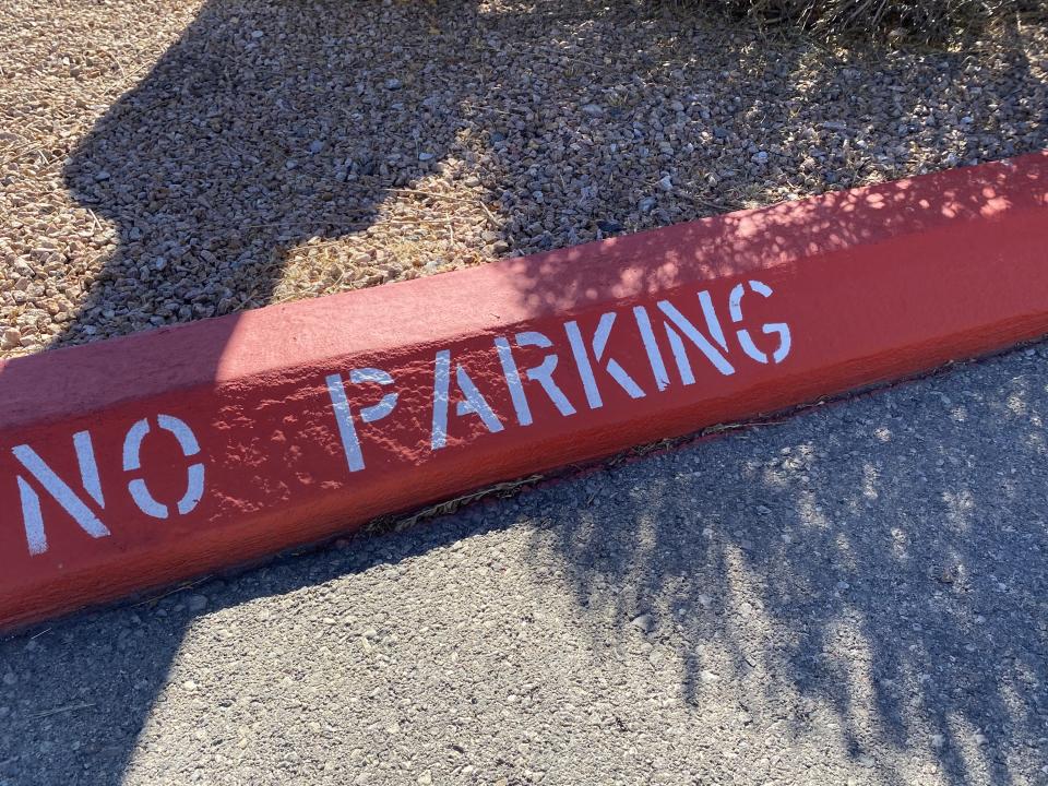 No parking sign.Source: Getty Images