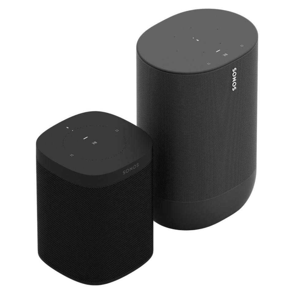 <p><a href="https://go.redirectingat.com?id=74968X1596630&url=https%3A%2F%2Fwww.sonos.com%2Fen-us%2Fshop%2Findoor-outdoor-set&sref=https%3A%2F%2F" rel="nofollow noopener" target="_blank" data-ylk="slk:Shop Now;elm:context_link;itc:0;sec:content-canvas" class="link ">Shop Now</a></p><p>Indoor / Outdoor Set</p><p>sonos.com</p><p>$648.00</p>