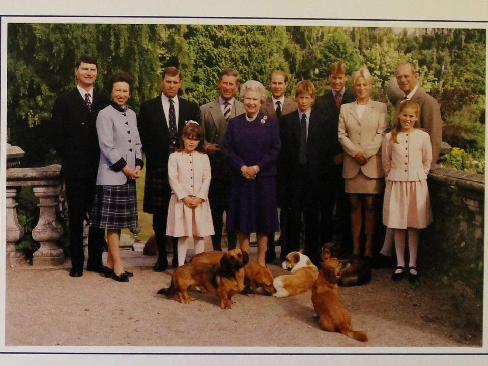 Royal Christmas cards 1998