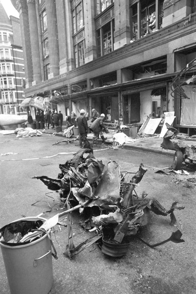 Harrods Car Bomb – London – 1983