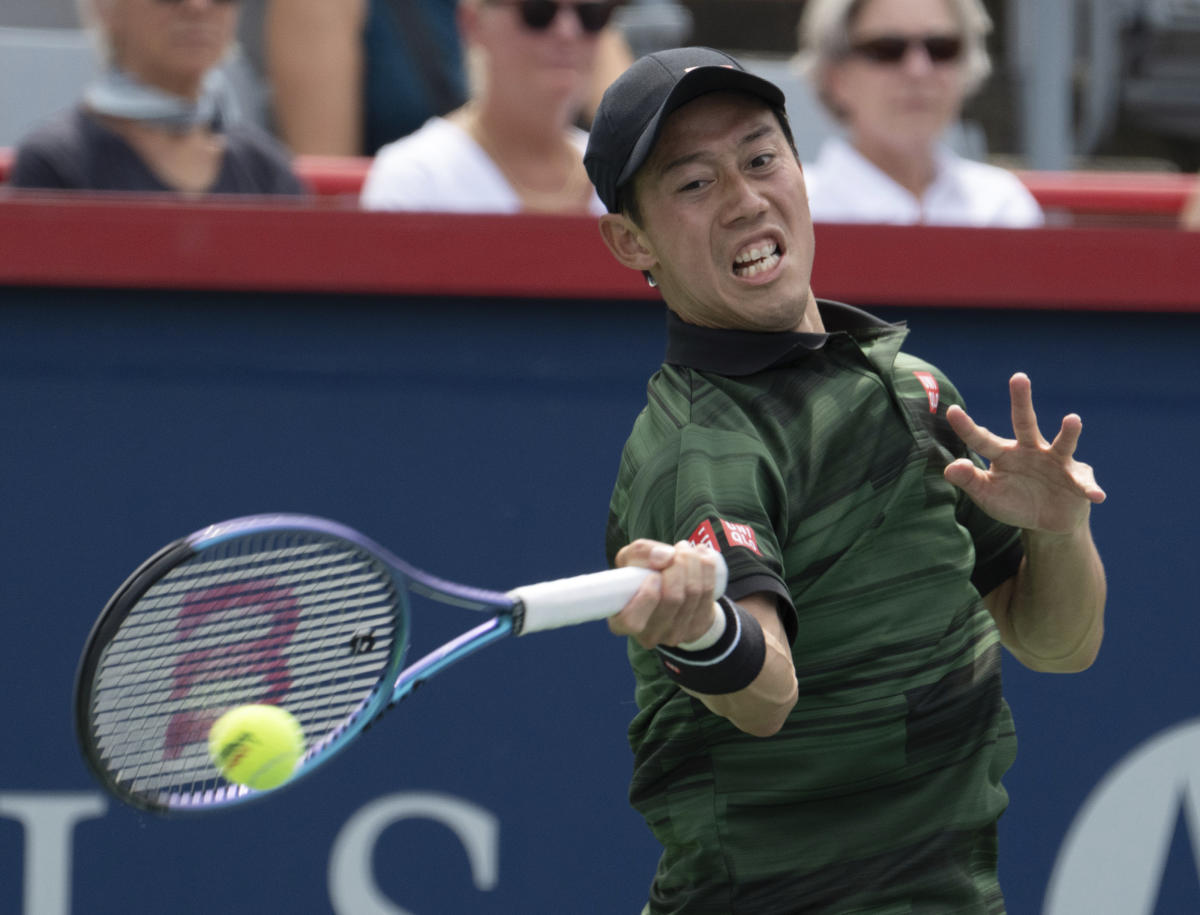 Nishikori wins in Montreal for first victory in an ATP Masters 1000 tournament since 2021