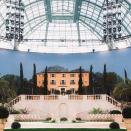 <p>For Lagerfeld's penultimate show with Chanel he envisioned the Grand Palais as 'Villa Chanel'. For the set a terracotta villa stood over an 18th Century garden.</p>