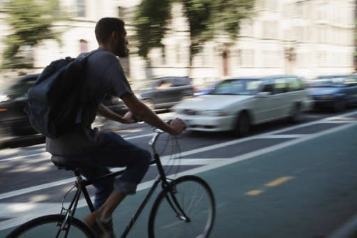 Eat dark chocolate, watch funny movies, avoid stressful jobs, and pedal hard when biking are all ingredients in the recipe for a healthy heart, according to experts meeting in Paris this week