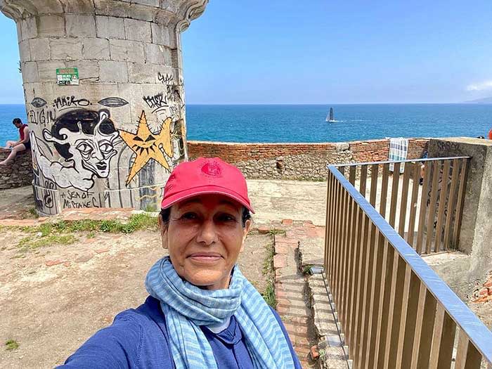 Ana Botín paseando por Cantabria 