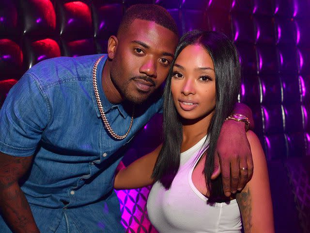 <p>Prince Williams/WireImage</p> Ray J and Princess Love attend a Hairshow After party at Medusa on August 21, 2016 in Atlanta, Georgia.