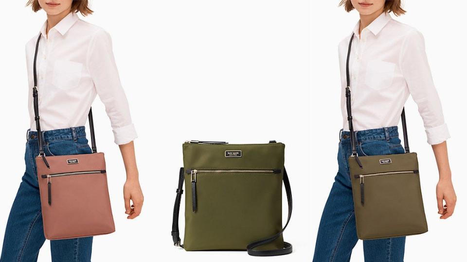 This crossbody is great for the gal on-the-go.