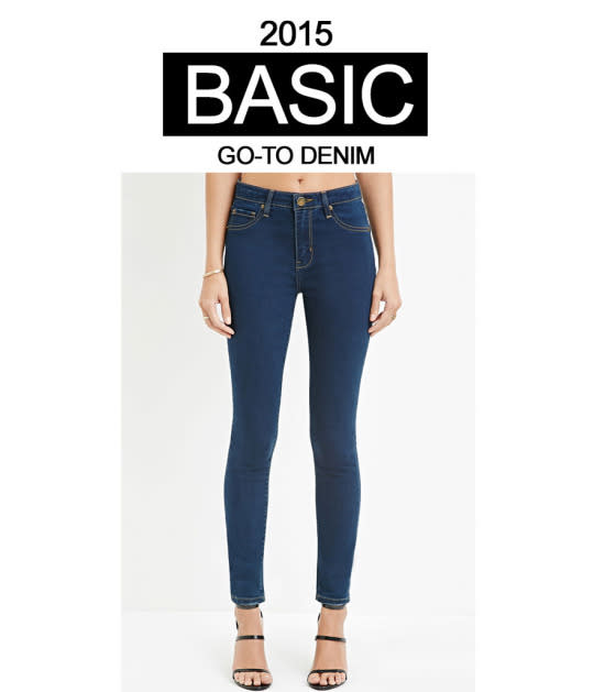Go-To Denim Then: Skinny Jeans