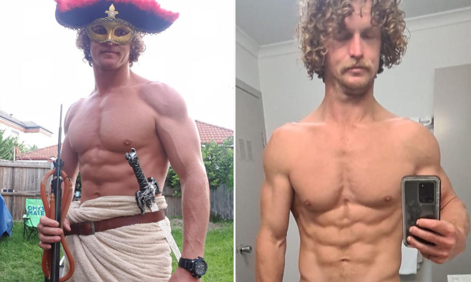 Nick 'Honey Badger' Cummins has shown off his dramatic weight loss after competing on SAS Australia. Photo: Instagram/NickBadger