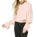 <p><a rel="nofollow noopener" href="http://www.anrdoezrs.net/links/3550561/type/dlg/http://www.forever21.com/Product/Product.aspx?BR=f21&Category=top_blouses-sweatshirts-hoodies&ProductID=2000322708&VariantID=" target="_blank" data-ylk="slk:Forever 21 Raw-Cut Cropped Sweatshirt;elm:context_link;itc:0;sec:content-canvas" class="link ">Forever 21 Raw-Cut Cropped Sweatshirt</a>, $20.</p> <p> <strong>Related Articles</strong> <ul> <li><a rel="nofollow noopener" href="http://thezoereport.com/fashion/style-tips/box-of-style-ways-to-wear-cape-trend/?utm_source=yahoo&utm_medium=syndication" target="_blank" data-ylk="slk:The Key Styling Piece Your Wardrobe Needs;elm:context_link;itc:0;sec:content-canvas" class="link ">The Key Styling Piece Your Wardrobe Needs</a></li><li><a rel="nofollow noopener" href="http://thezoereport.com/beauty/celebrity-beauty/emma-watson-skincare-face-mist/?utm_source=yahoo&utm_medium=syndication" target="_blank" data-ylk="slk:The One Product That Keeps Emma Watson's Skin Glowing;elm:context_link;itc:0;sec:content-canvas" class="link ">The One Product That Keeps Emma Watson's Skin Glowing</a></li><li><a rel="nofollow noopener" href="http://thezoereport.com/entertainment/celebrities/gigi-hadid-moschino-stumble/?utm_source=yahoo&utm_medium=syndication" target="_blank" data-ylk="slk:Gigi Hadid Shows You How To Gracefully Recover From A Stumble;elm:context_link;itc:0;sec:content-canvas" class="link ">Gigi Hadid Shows You How To Gracefully Recover From A Stumble</a></li> </ul> </p>