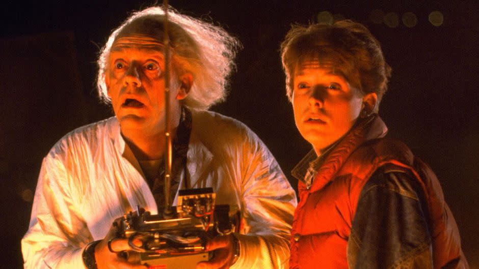 a scene from back to the future, a good housekeeping pick for best kids movies