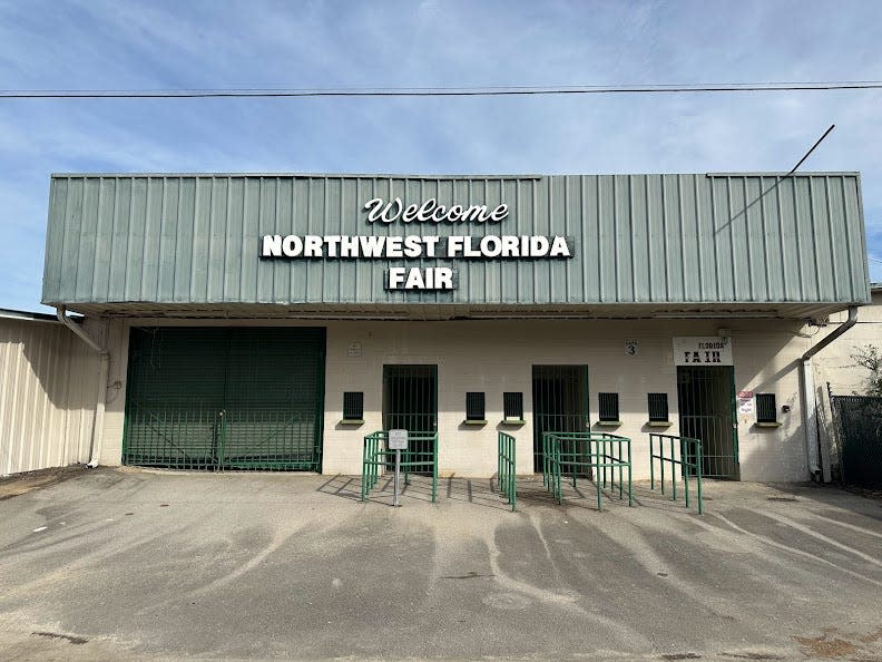 In the past, if you wanted to enter the fairgrounds property, you would have to buy a ticket here. Commissioner Trey Goodwin said after a solid coat of paint, it could breathe new life into Fort Walton Beach.