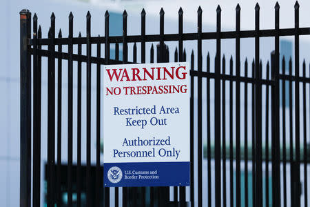 A Customs and Border Protection facility is shown in Chula Vista, California, U.S. in this picture taken July 17, 2018. REUTERS/Mike Blake