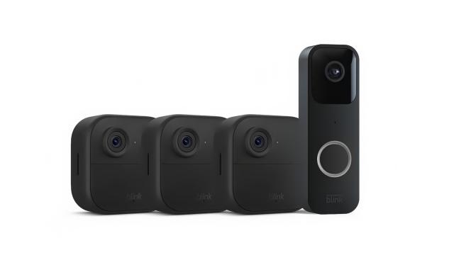 Blink_Outdoor (4th Gen, 2023) 2 HD Camera System Bundle with Sync