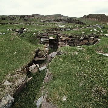 Brattahlid, a Viking colony.