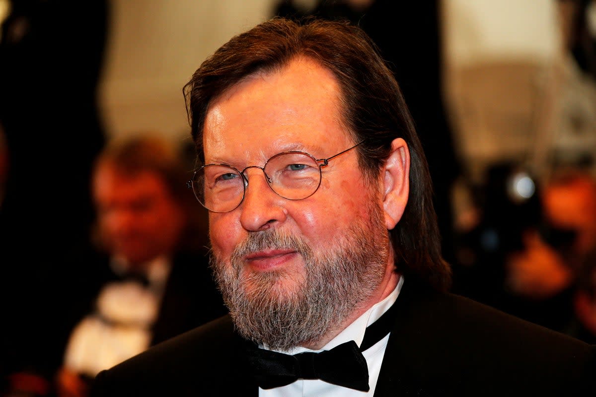 Lars von Trier at a red carpet event in Cannes Film festival in 2018  (REUTERS)