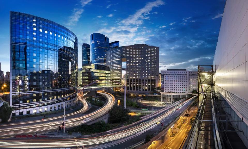 The Quartier de la Défense, Paris’s major business district