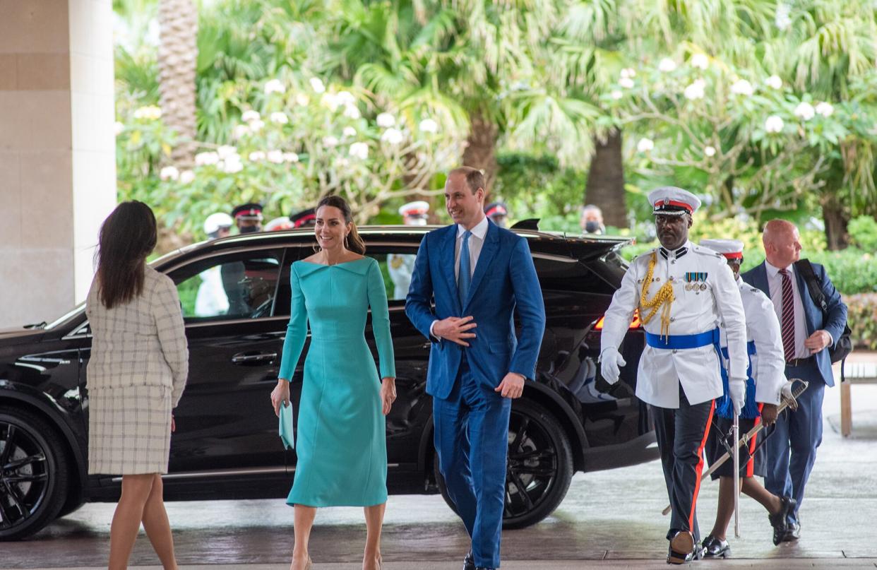 Prince William and Kate Middleton at The Cove at Atlantis