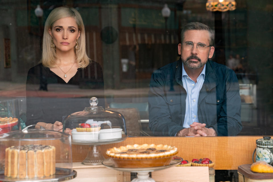 Rose Byrne and Steve Carell in Irresistible | Daniel McFadden—2020 Focus Features