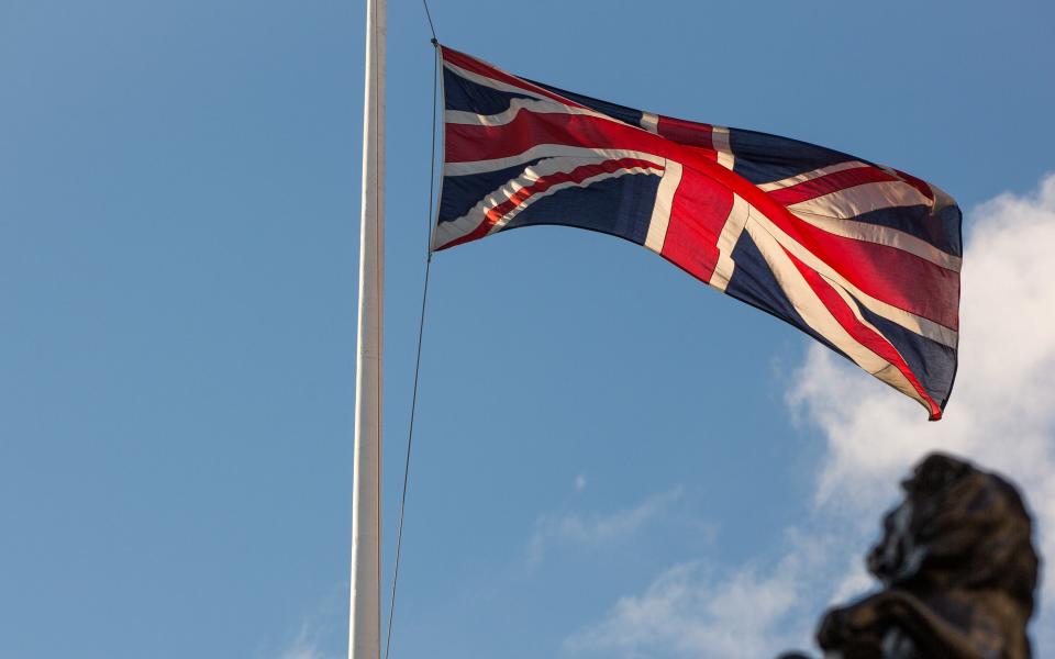 A British Union Flag - Credit: Jason Alden/Bloomberg