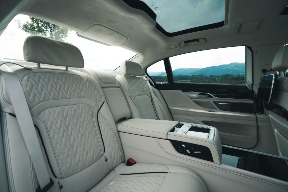<p>Unfortunately, Alpina's custom full-leather interior package is not available on B7 models in the United States.</p>